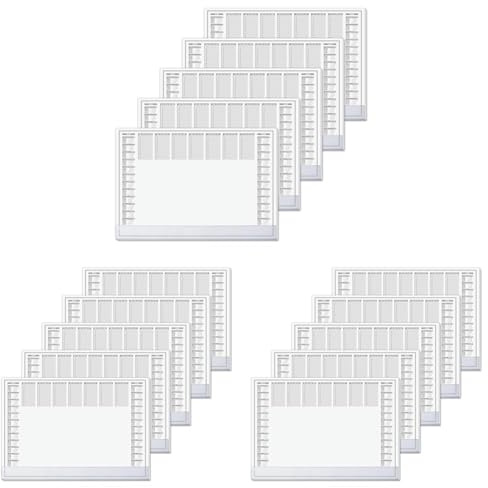 SIGEL HO366 Papier-Schreibtischunterlage, ca. DIN A2, mit transparenter Schutzleiste, aktueller 2-Jahres-Kalender, 40 Blatt, Schreibunterlage, 5 Stück, vegan, aus nachhaltigem Papier (Packung mit 3)