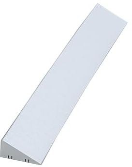 XMLYSMYS Türschwellenrampe, Tragbare Rollstuhlrampe, 1–11cm Höhe, Für Rollstühle, Roller, Kinderwagen, Badezimmer, Supermarkteingänge(Grey,100x20x9cm)
