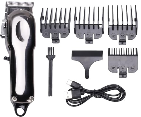 Clipper sans fil pour chevaux, tondeuse en alliage avec faible bruit, kit toilette pour animaux, adapté pour chevaux, vaches, chats et chiens