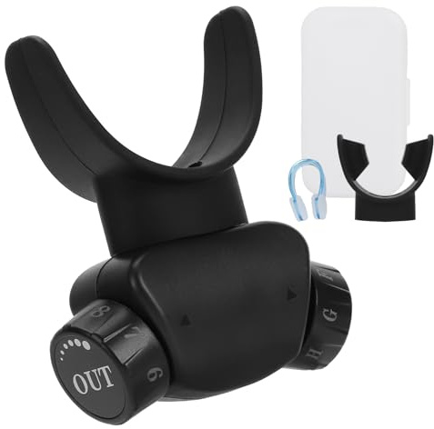 doorslay Allenatore di respirazione regolabile, per esercizi di respirazione addominale, allenamento della capacità polmonare per corsa, nuoto, fitness con controllo delle abitudini respiratorie