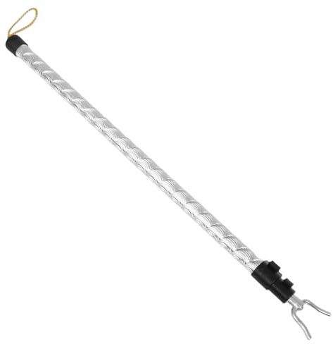 Ciieeo Asta Appendiabiti Telescopica in Alluminio Bastone Stendino Estensibile per Armadio Supporto Pratico e Resistente per Abiti Design Semplice per Uso Domestico