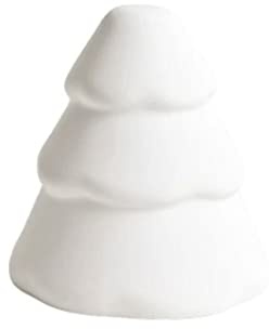 Cooee Design Snowy 10cm White, Keramik, Weihnachtsbaum, Tanne, Weihnachtsdekoration