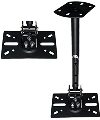 luckxuan Boxenständer Lautsprecher-Wandhalterung, Verdickungsverlängerung, Karaoke-Lautsprecher, Deckenaufhänger, Wandaufhänger, KTV-Box, Audiohalterung (Color : Long Fixed)