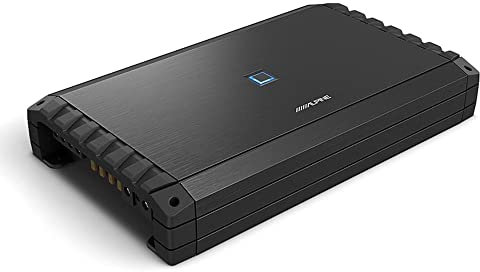 Alpine S2-A120M S-Series Class-D Mono Subwoofer Amplifier, Hi-Res Certified, 1200W RMS at 1 & 2-Ohm