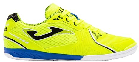 Joma, Dribling 2309, Scarpe da Calcetto Indoor, Suola in Gomma (Lemon Fluor, Numeric_44)