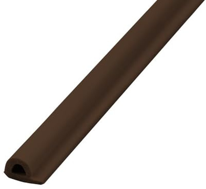 Faithfull FAIDEP95524B Zugluftstopper, P-Profil, Braun, 24 m, 9 x 5,5 mm Streifen