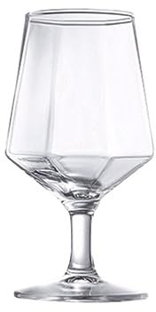 ZXCMY Squisito Bicchieri da Vino a Stelo Lungo Bicchieri da Vino in Vetro Trasparente Bicchieri da Cocktail 435 ml / 14,7 Once per Bar di casa Utile