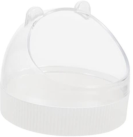 CIYODO Acrylic Hamster Food Bowl Hamster Water Bowl for Cage Safe Chinchilla for Household Use Compact for Small Animals