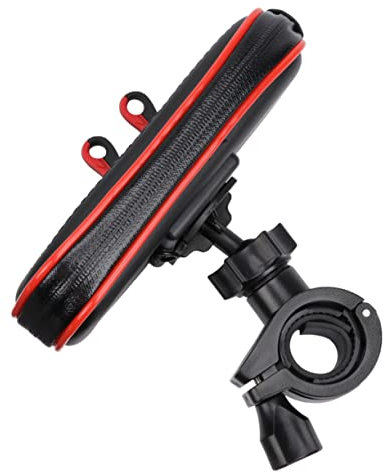WOONEKY Fahrrad Handytasche Mittel TPU mit Ständer Fahrrad Fronttasche für Smartphone Fahrradlenker Sport Freizeit