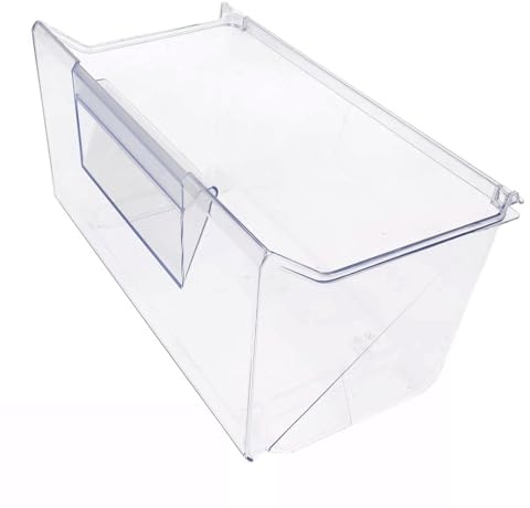 SPARES2GO Lower Bottom Drawer for Zanussi ZBB25431SA ZBB27450SA ZBB28475S Fridge Freezer (405 x 216 mm)