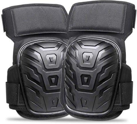 RONAN. Genouillère de travail au sol - Joelheira Trabalho - Genouillères de jardin - Genouillères de construction - Genouillères pour maçon - Genouillère en gel - Protection des genoux pour travail