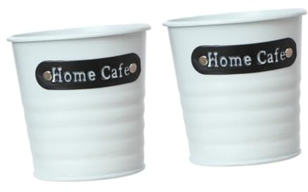 TOYANDONA 2pezzi Secchio Per Retrò in Contenitore Per Piantare Portafiori Decorativo Accessorio Per Foto Adatto Secchi e Piante