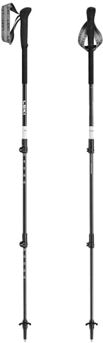LEKI Skytera Lite Wanderstöcke Damen & Herren | verstellbare Trekkingstöcke aus Aluminium (90-135cm) mit Trekkingteller | komfortabler Schaum-Griff + Griffverlängerung | Performance Series