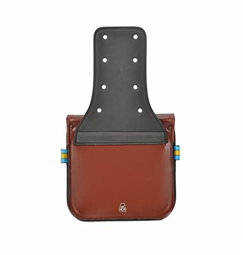 aqxreight 1 Paar PU Leder -Seitbeutel Satteltaschen Sonne Hängende Aufbewahrungstaschen mit Weichem Interieur für Straßenbahnzubehör (Brown)