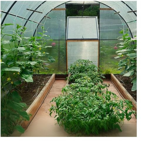 Polycarbonate Roof Panels Rainproof Sheets, Pergola Roofing Rain and Snow Protection for Balcony Cover, Outdoors, Sunroom, Gardening(1.2x10m)
