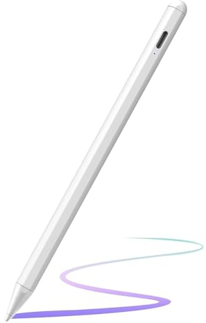 Stylus Pen for iPad A16 11th/10th Palm Rejection & Fast Charging Stylus Pen 2025-2018 Stylus Pencil for Apple iPad 11th/A16/10/9/8/7/6th,Pro 12.9/11/13 inch M4,Air M2/M3/5/4/3,Mini A17/5th/6th