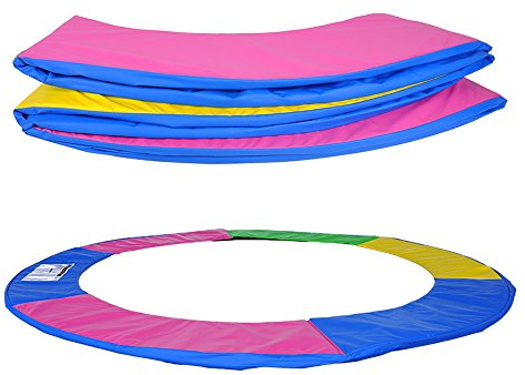 ULTRAPOWER SPORTS Federabdeckung Randschutz Randabdeckung für Trampolin 305cm – 8Stangen Rahmenpolsterung Bunt PVC - UV beständig
