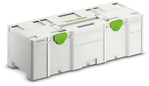 Festool Systainer³ SYS3 XXL 237 - Großer Leerkoffer, koppelbar | Inkl. Abdeckung Beschriftungsfeld - Innenmaß 786 x 279 x 188 mm - 42,3 l Volumen - kompatibel mit Systainer T-LOC
