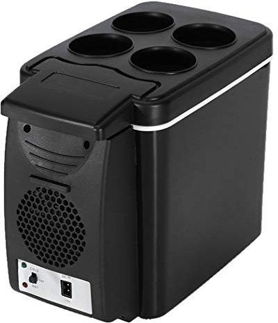 HHXX Frigorifero Piccolo Portatile da Camera, Mini frigo Bar, per Alimenti/Bevande/Cosmetici/insulina/Viaggi/Picnic