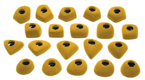 Ocun FOOTHOLDS SET 1 Bolt-on, yellow