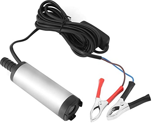 Tauchpumpe aus Edelstahl, 12 V, 3,8 cm, für Benzin-Dieselöl, Wasser, 8500r