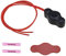 Be In Your Mind 1 set di interruttori a pulsante impermeabili da 12 V con connettore rapido per illuminazione d'accento a LED su moto, auto, camion, ATV, golf cart