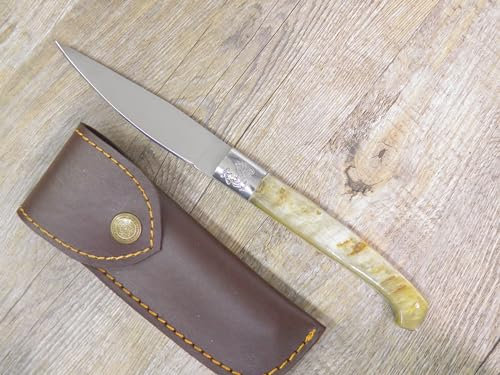 Generico Coltello 24 CM Sardegna SARDO Pattada Manico Corno di MUFLONE PATTADESA Art 3