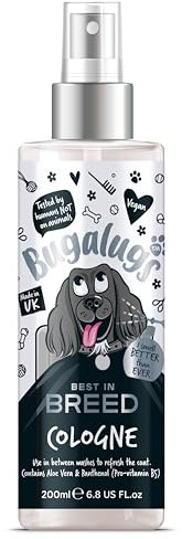 Bugalugs Best in Breed Hundeparfüm, 200 ml, langanhaltender Duft für sauberes und parfümiertes Fell