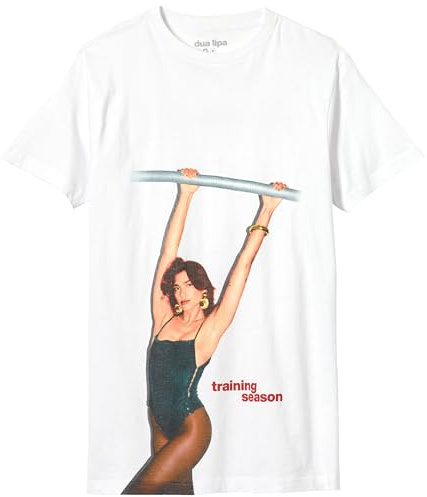 Sony Unisex Dua Lipa Official Merch Training Season T-Shirt Dua Lipa Offizielles Merch Training Season T-Shirt