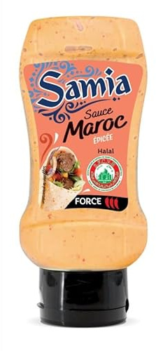 Découvrez la Saveur Authentique de la Cuisine Marocaine avec la Sauce Marocaine Samia 350ml - Épicerie Salée - Produit Oriental Exquis - Le Lot De 4