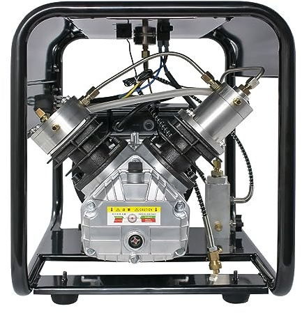 TUXING 4500Psi/300Bar PCP Kompressor,Hochdruck-Luftkompressor,Eingebauter Wasser-Öl Abscheider 220V AC,Paintball Airguns Scuba Tank Aufladung(TXED011)