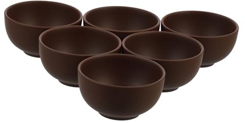 Amosfun 6stücke Tee Tassen Kleine Handgemachte Kung-fu Teebecher Teegeschirr Tontassen