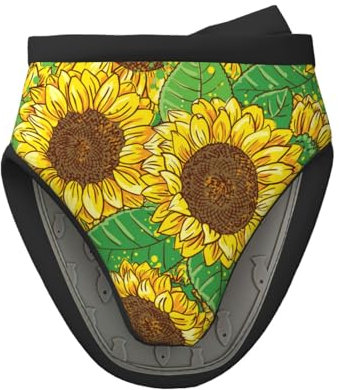 Girasole, Mini guanti da forno in silicone, guanti da forno da cucina antiscivolo resistenti al calore