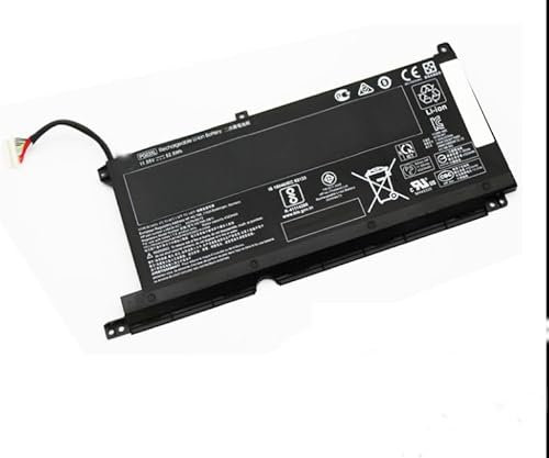 11.55V/52.5Wh PG03XL Laptop Battery Compatible for HP Gaming Pavilion 15-DK0049TX, Gaming Pavilion 15-DKO000, Gaming Pavilion 15-DKOO02NC, Gaming Pavilion 15-DKO050TX, HSTNN-DB9G, HSTNN-OB11