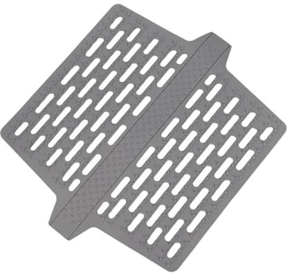 rockible Tappetino per Lavello, Divisorio per Asciugatura, Morbido Tappetino Drenante, Protezione in Silicone per Lavello, per Bagno, Cucina, Gadget