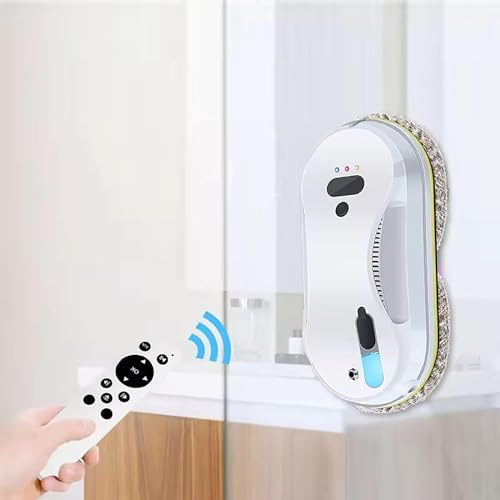 CraftNestUK Smart Window Cleaner Robot,5600pa Automatic Water Spray Cleaner Cleaning Robotic, 20 Min Power Off Protection