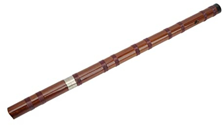 Flauto dolce in bambù, tradizionale fatto a mano, strumento a fiato leggero e compatto, con kit di pulizia per principianti, bambini e adulti (tasto E)