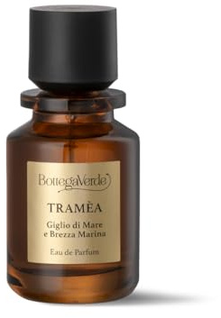 Bottega Verde - Tramèa, Eau de Parfum, 50 ml, Profumo Donna al Giglio di Mare e Brezza Marina, Fragranza Fresca e Luminosa con Note Marine e Legni Aromatici, Formula Vegana