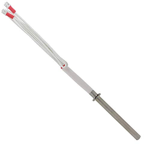 Bougie allumage poele a granule 300w 220v resistance pellet diamètre 9.5mm x 140 150 160 170 180mm (Longueur 170mm)