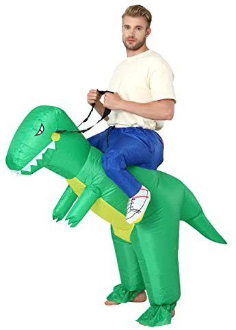 FXICH Costume de dinosaure gonflable pour adulte,Costume de dinosaure pour Halloween