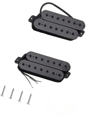 Headless Fanned Guitar Humbucker Pickup Double Coil Pickups 7/8 String E-Gitarre Tonabnehmer Für Gitarreninstrumente(7 strngs)
