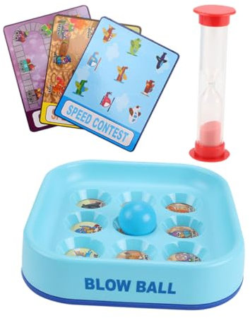 SOPOTUTU Juguete De Pelota Flotante para Niños Juego De Capacidad Vital Color Aleatorio Educativo Desarrollo Muscular Labial Juego Familiar Actividades Recreativas