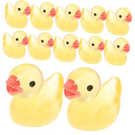 Happyyami 100 Pezzi Di Giocattoli in Miniatura in Resina Che Brillano Di Notte Per Decorazioni Da Giardino E Ornamenti Paesaggistici