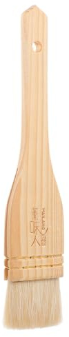 VALICLUD Cepillo De Cocina Para Barbacoa y Repostería, Cepillo Grande De Cerdas Suaves Para Aceite, Madera Ecológica, Para Hornear y Cocinar Pasteles, Utensilio De Cocina Multiusos