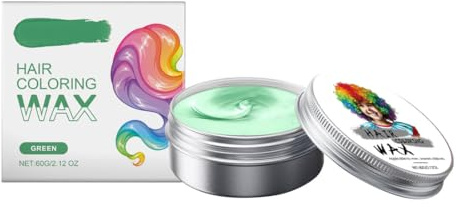OIXYEY Tinte Temporal para Niños Lavable - Cera Capilar No Tóxica para Fiestas Infantiles, Carnaval y Cosplay - Fórmula Suave sin Pegajosidad - 60g (1 Unidad)