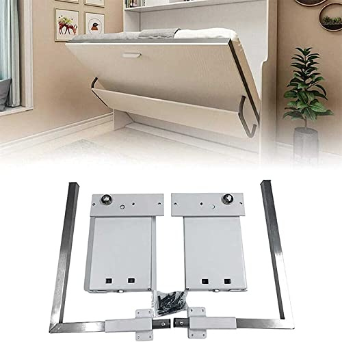 Murphy Wandbett-Set – DIY 1,2 m platzsparender Mechanismus Hardware für begrenzte Räume wie Loft, Junggesellenwohnung, modernes Hotel