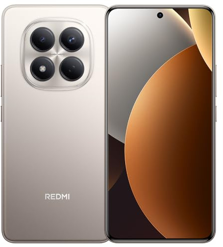 XIAOMI Redmi Note 15 Pro Smartphone 8+256GB, 200MP Ultimate-Clarity Camera, 6.77 FHD+ AMOLED Display, MediaTek Helio G200-Ultra, 6500mAh Battery, 18W Reverse Charging, with 45W Charger. (Titanio)
