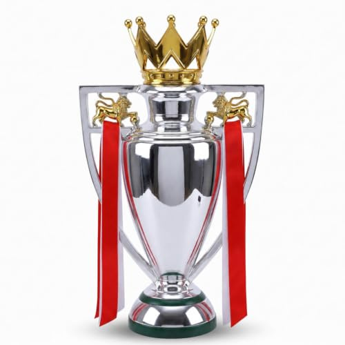 haobook Replica del Trofeo del Campionato di Calcio Inglese 2026, Souvenir della Coppa di Lega per Tifosi, Regalo Sportivo da Collezione, Decorazione per Ufficio, Bar e Club,44#