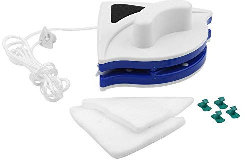 NIMOA Magnetischer Fensterreiniger, 3–8 mm Magnetischer Fensterreiniger aus Kunststoff, Einseitig, für Zuhause, Fensterglas, Reinigungswerkzeug, Glasoberflächen Wischerbürste