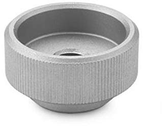 Rändelmutter, Edelstahl, ohne Stiftloch, mit Gewinde M12